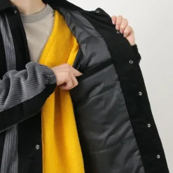SON OF THE CHEESE Jackets^/ Striped Corduroy Jacket black