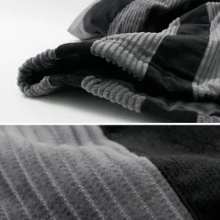 SON OF THE CHEESE Jackets^/ Striped Corduroy Jacket black