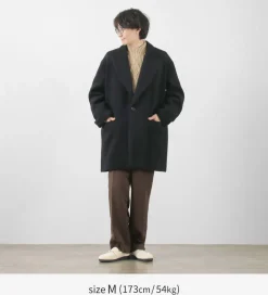 SON OF THE CHEESE Coats^/ Wool Overcoat black