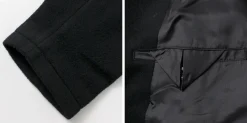 SON OF THE CHEESE Coats^/ Wool Overcoat black