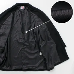SON OF THE CHEESE Coats^/ Wool Overcoat black