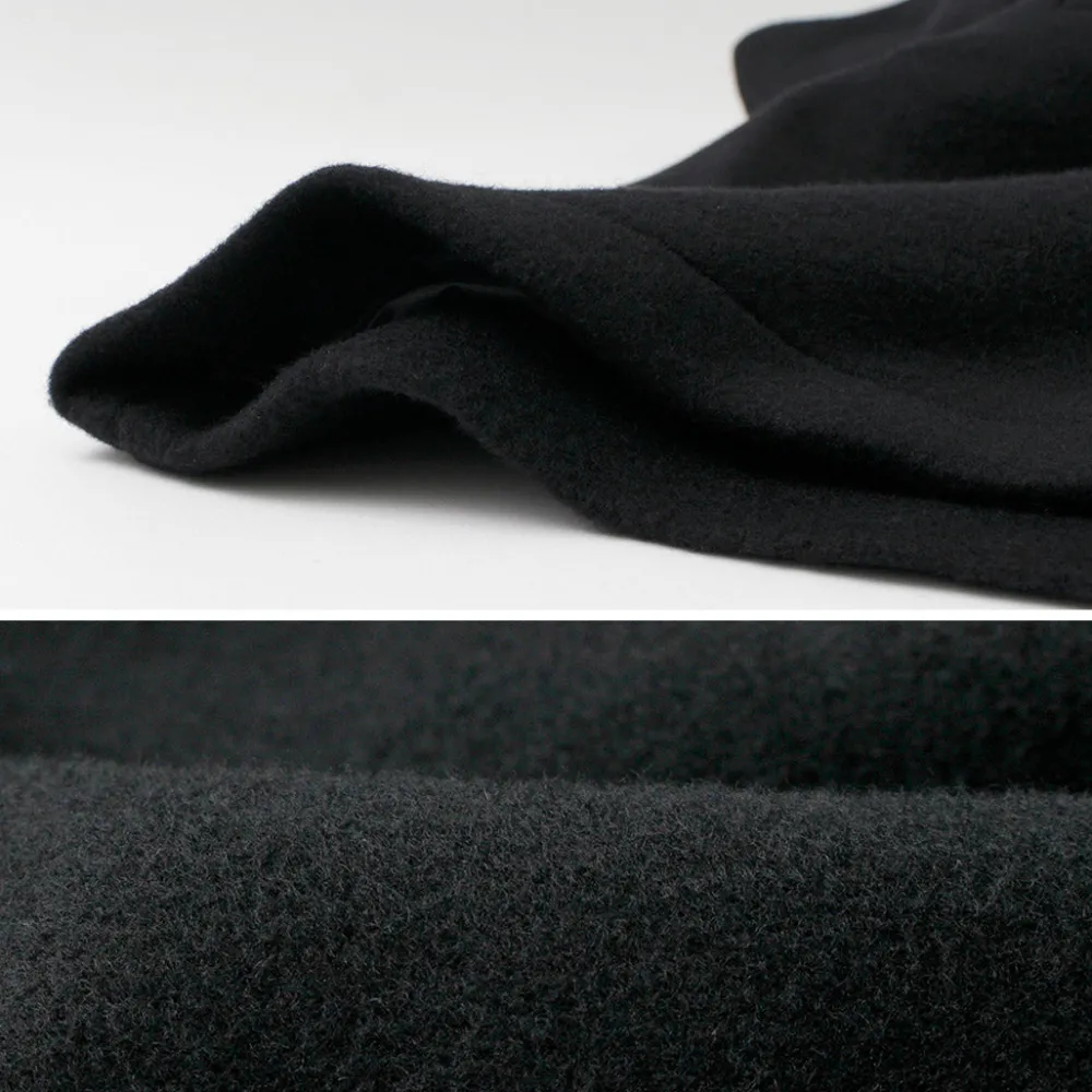 SON OF THE CHEESE Coats^/ Wool Overcoat black