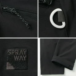SPRAY WAY Trousers^/ Compass Versa Pants black