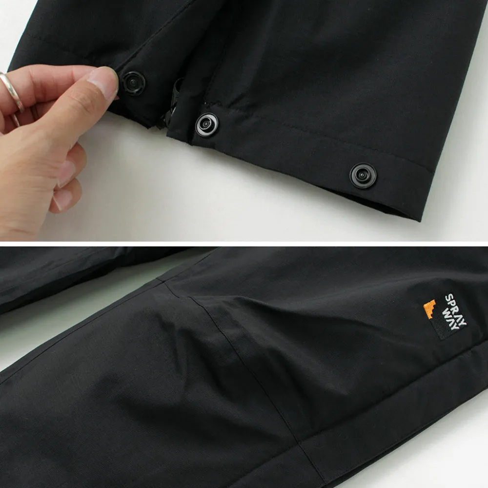 SPRAY WAY Trousers^/ Walking M Rain Pants black