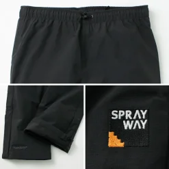SPRAY WAY Trousers^/ Walking M Rain Pants black