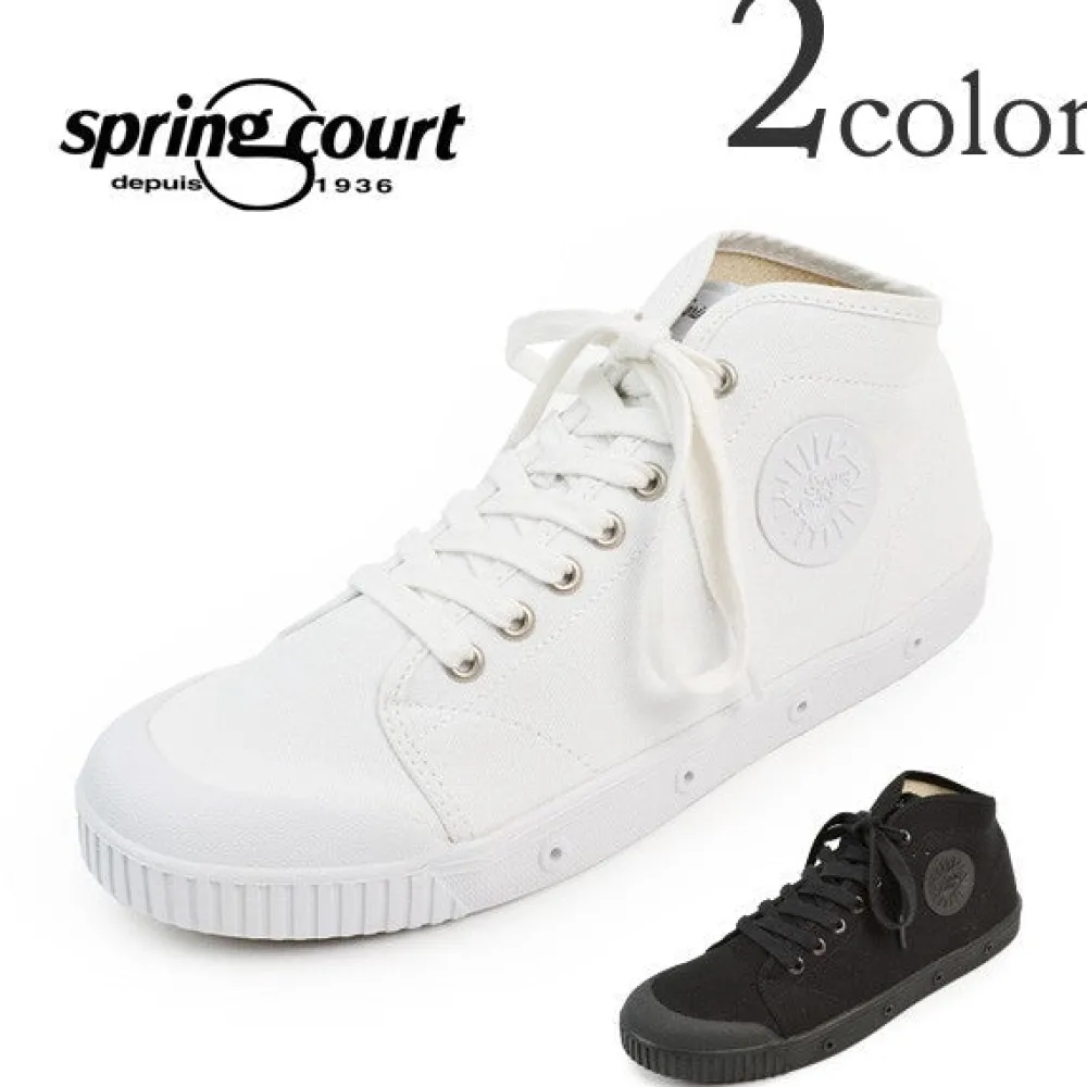 SPRING COURT Sneakers^/ B2 Mid Cut Canvas Sneakers