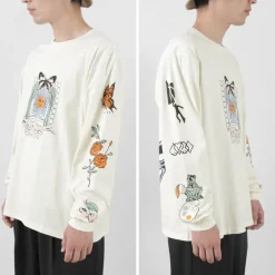 STAY CREATIVE Co. T-Shirts^/ Window Long Sleeve T-Shirt beige