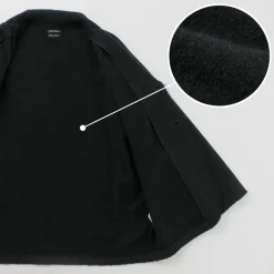 SUNNY SPORTS Jackets^/ Cut-off Notch Collar 2 Button Jacket black