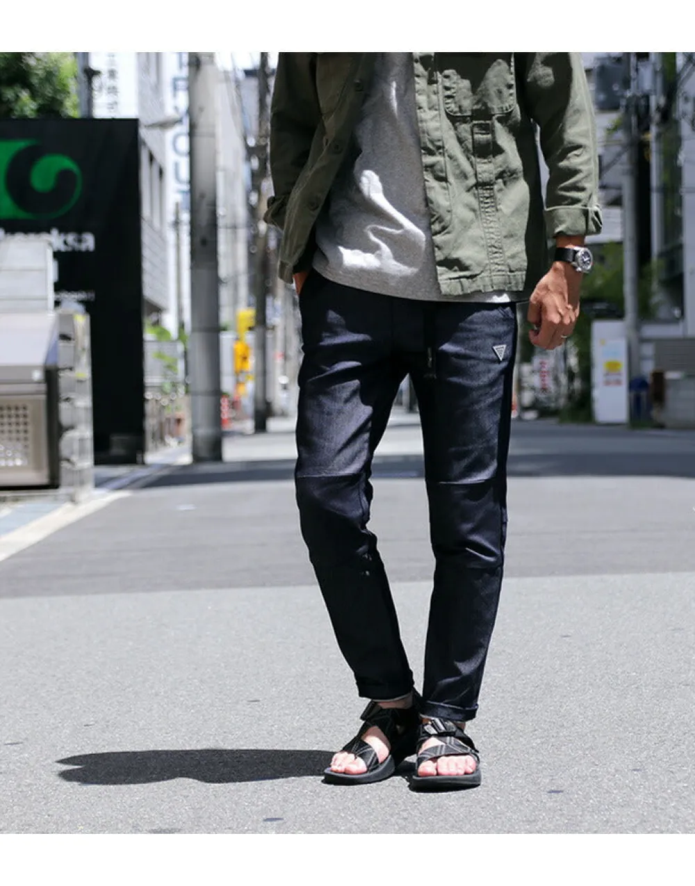 SUNNY SPORTS Jeans^/ Trail 3D Pant / 10oz Next Sweat Denim indigo