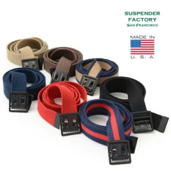 SUSPENDER FACTORY Belts^/ Military Web Belt