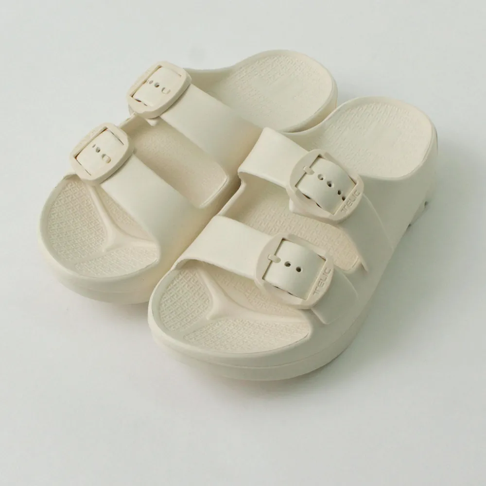 TELIC Sandals^/ Double Buckle 2 Recovery W Buckle Sandal