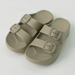 TELIC Sandals^/ Double Buckle 2 Recovery W Buckle Sandal