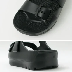 TELIC Sandals^/ Double Buckle 2 Recovery W Buckle Sandal
