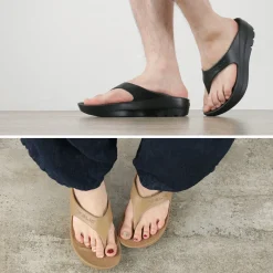 TELIC Sandals^/ Double Flip Flop Recovery Platform Sandals