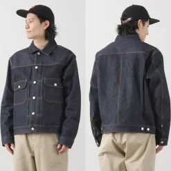 THE BLUEST OVERALLS Jackets^/ 2ND Type TT Denim Jacket indigo