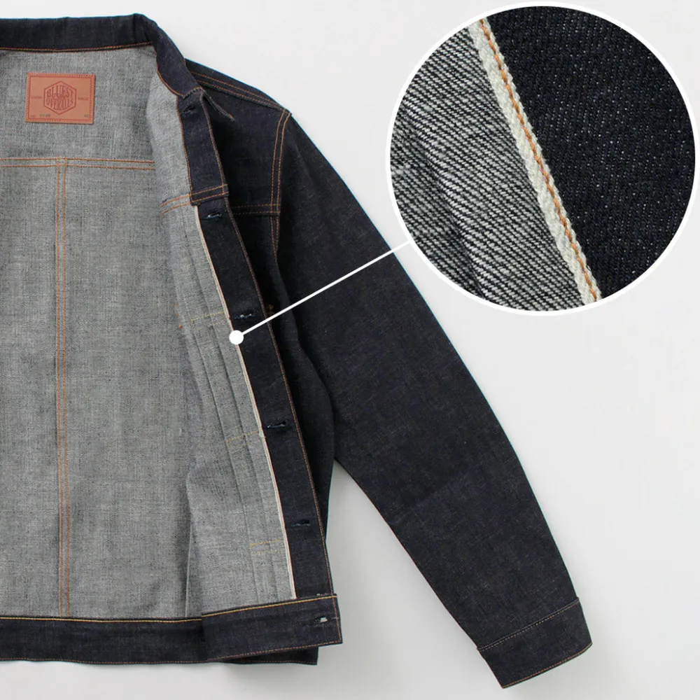 THE BLUEST OVERALLS Jackets^/ 2ND Type TT Denim Jacket indigo