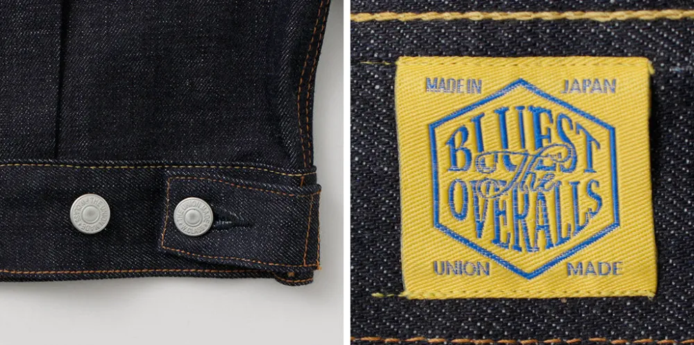 THE BLUEST OVERALLS Jackets^/ 2ND Type TT Denim Jacket indigo
