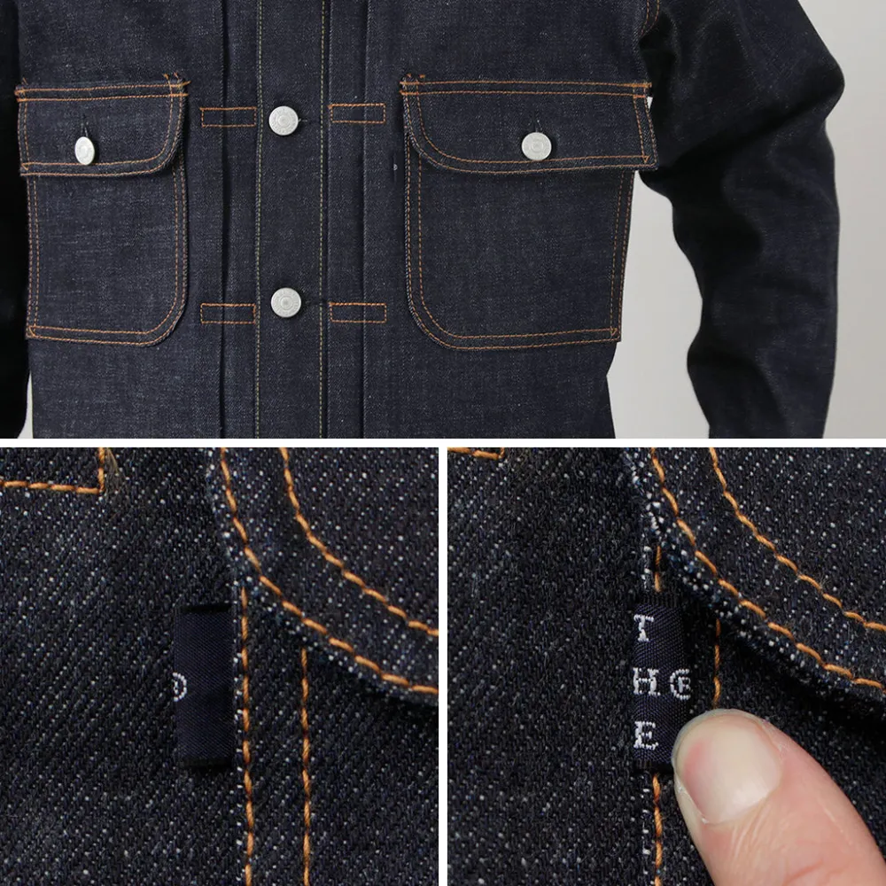 THE BLUEST OVERALLS Jackets^/ 2ND Type TT Denim Jacket indigo
