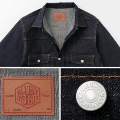THE BLUEST OVERALLS Jackets^/ 2ND Type TT Denim Jacket indigo