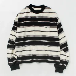 THE FOX T-Shirts^/ Fox Striped Crew Neck Long Sleeve T-Shirt
