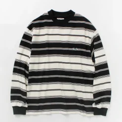 THE FOX T-Shirts^/ Fox Striped Crew Neck Long Sleeve T-Shirt