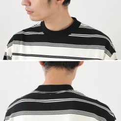 THE FOX T-Shirts^/ Fox Striped Crew Neck Long Sleeve T-Shirt