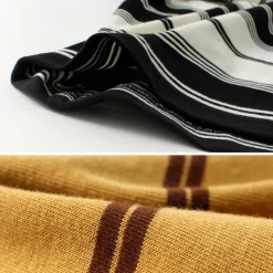 THE FOX T-Shirts^/ Fox Striped Crew Neck Long Sleeve T-Shirt