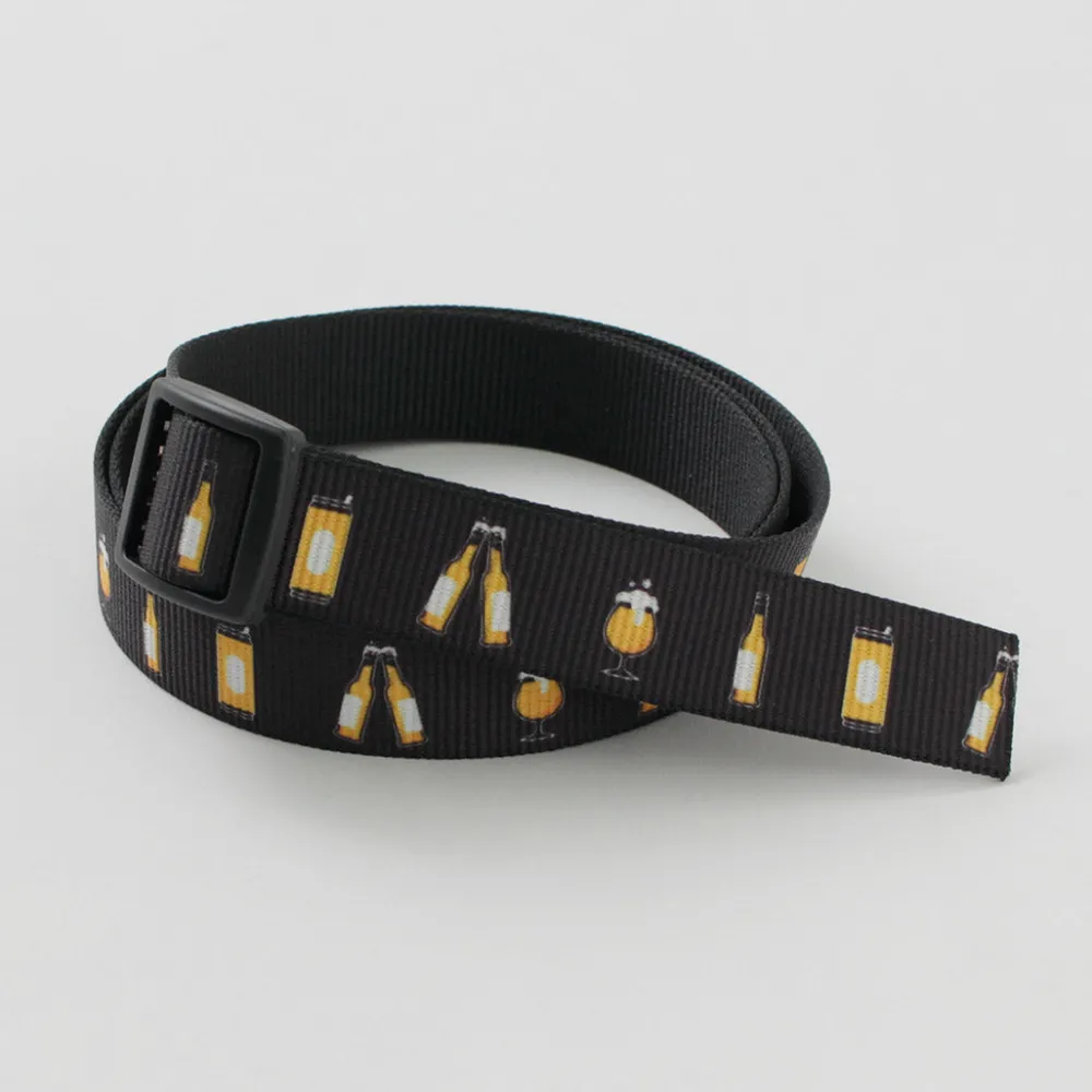 THOMAS BATES Belts^/ Printed Slider Belt