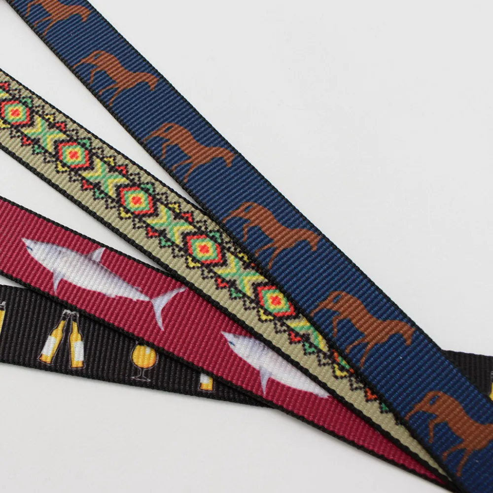 THOMAS BATES Belts^/ Printed Slider Belt