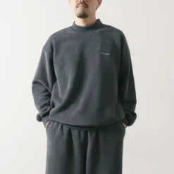 THOUSAND MILE Trousers|Sweatshirts^/ Knit Fleece Mock & Long Pants Setup