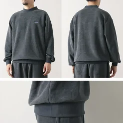 THOUSAND MILE Trousers|Sweatshirts^/ Knit Fleece Mock & Long Pants Setup