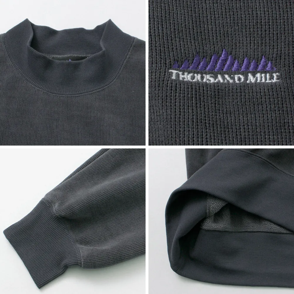 THOUSAND MILE Trousers|Sweatshirts^/ Knit Fleece Mock & Long Pants Setup