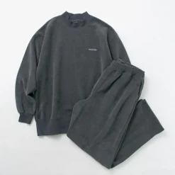 THOUSAND MILE Trousers|Sweatshirts^/ Knit Fleece Mock & Long Pants Setup