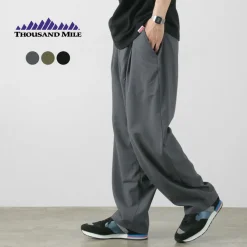 THOUSAND MILE Trousers^/ Long Wide Pants