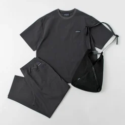 THOUSAND MILE T-Shirts^/ Short Sleeve T-Shirt and Long Pants Set