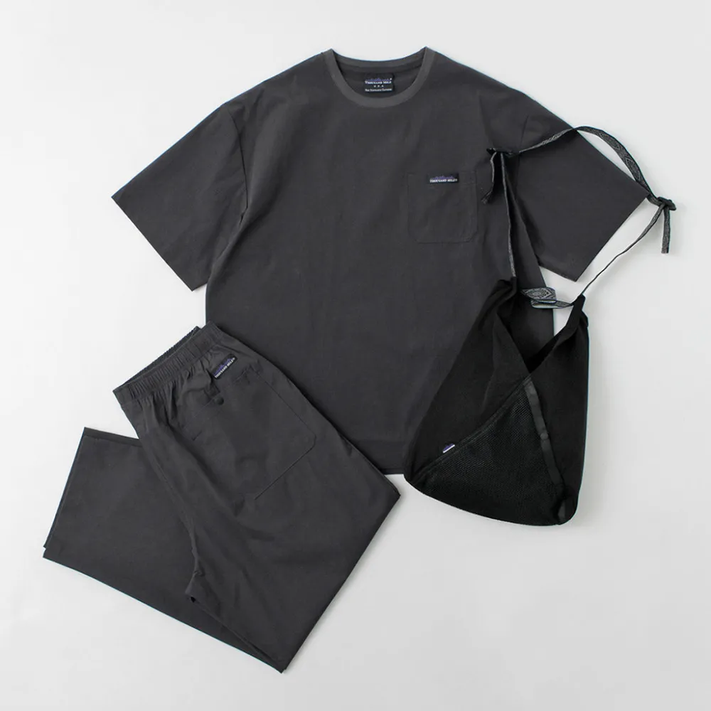 THOUSAND MILE T-Shirts^/ Short Sleeve T-Shirt and Long Pants Set