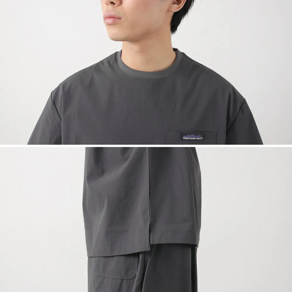 THOUSAND MILE T-Shirts^/ Short Sleeve T-Shirt and Long Pants Set