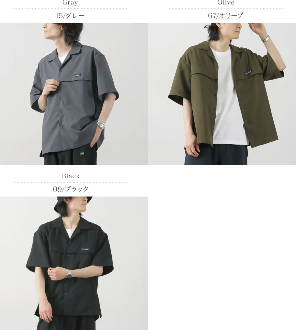 THOUSAND MILE Shirts^/ Short Sleeve Open Collar Shirt