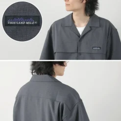 THOUSAND MILE Shirts^/ Short Sleeve Open Collar Shirt