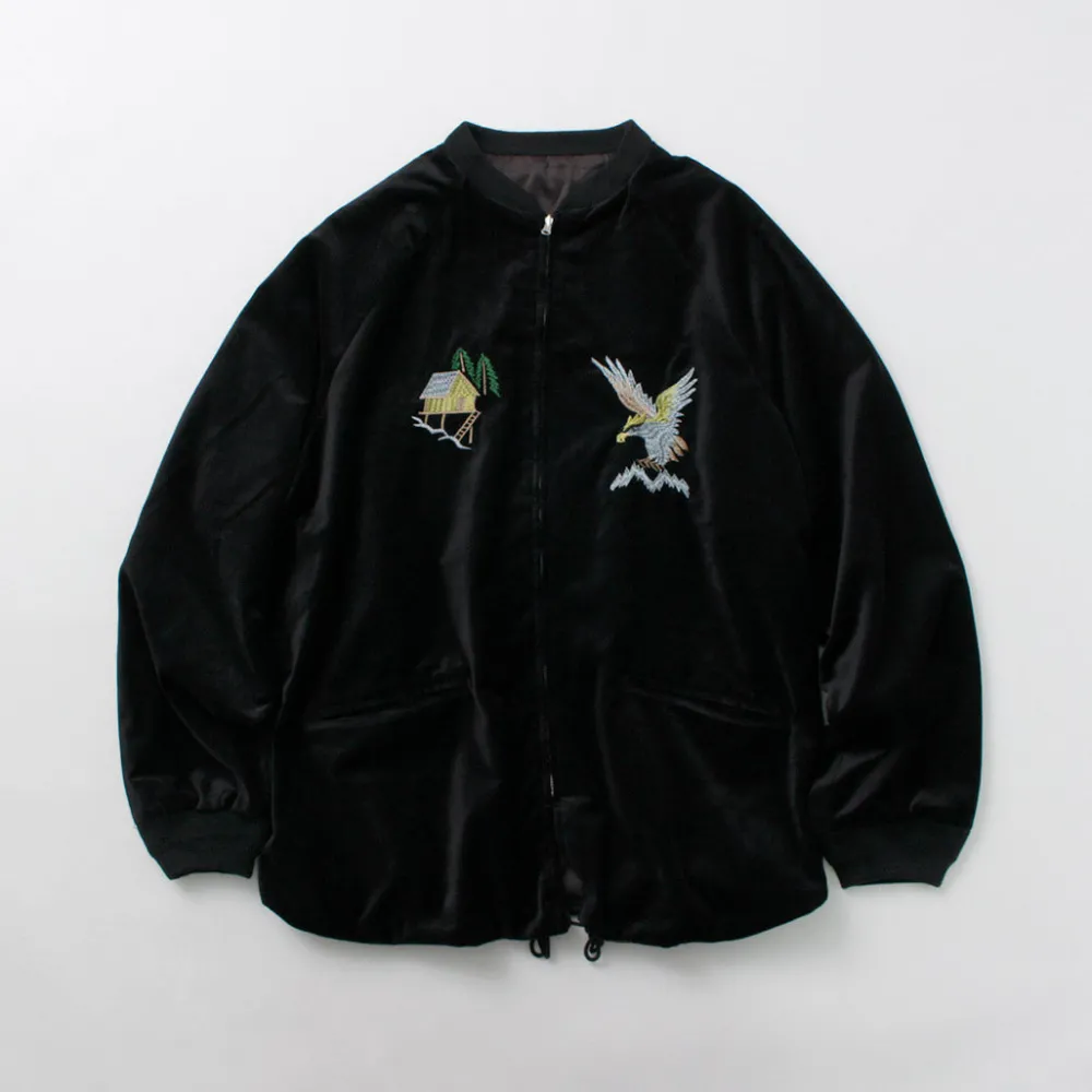 THRIFTY LOOK Jackets^/ Reversible Souvenir Alaska Jacket black