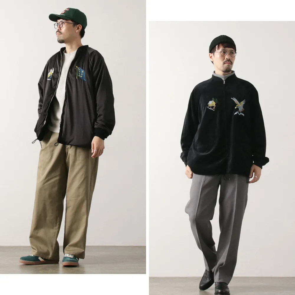THRIFTY LOOK Jackets^/ Reversible Souvenir Alaska Jacket black