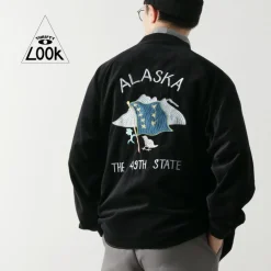 THRIFTY LOOK Jackets^/ Reversible Souvenir Alaska Jacket black