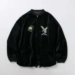 THRIFTY LOOK Jackets^/ Reversible Souvenir Alaska Jacket black