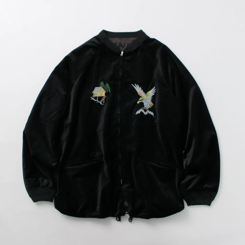 THRIFTY LOOK Jackets^/ Reversible Souvenir Alaska Jacket black