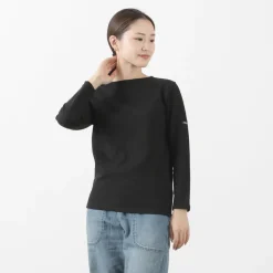 TIEASY T-Shirts^/ HDCS Boatneck Basque Shirt