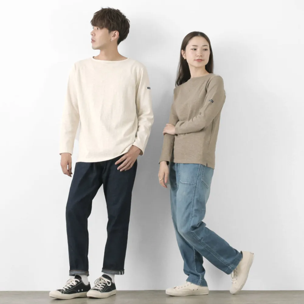 TIEASY T-Shirts^/ HDCS Boatneck Basque Shirt