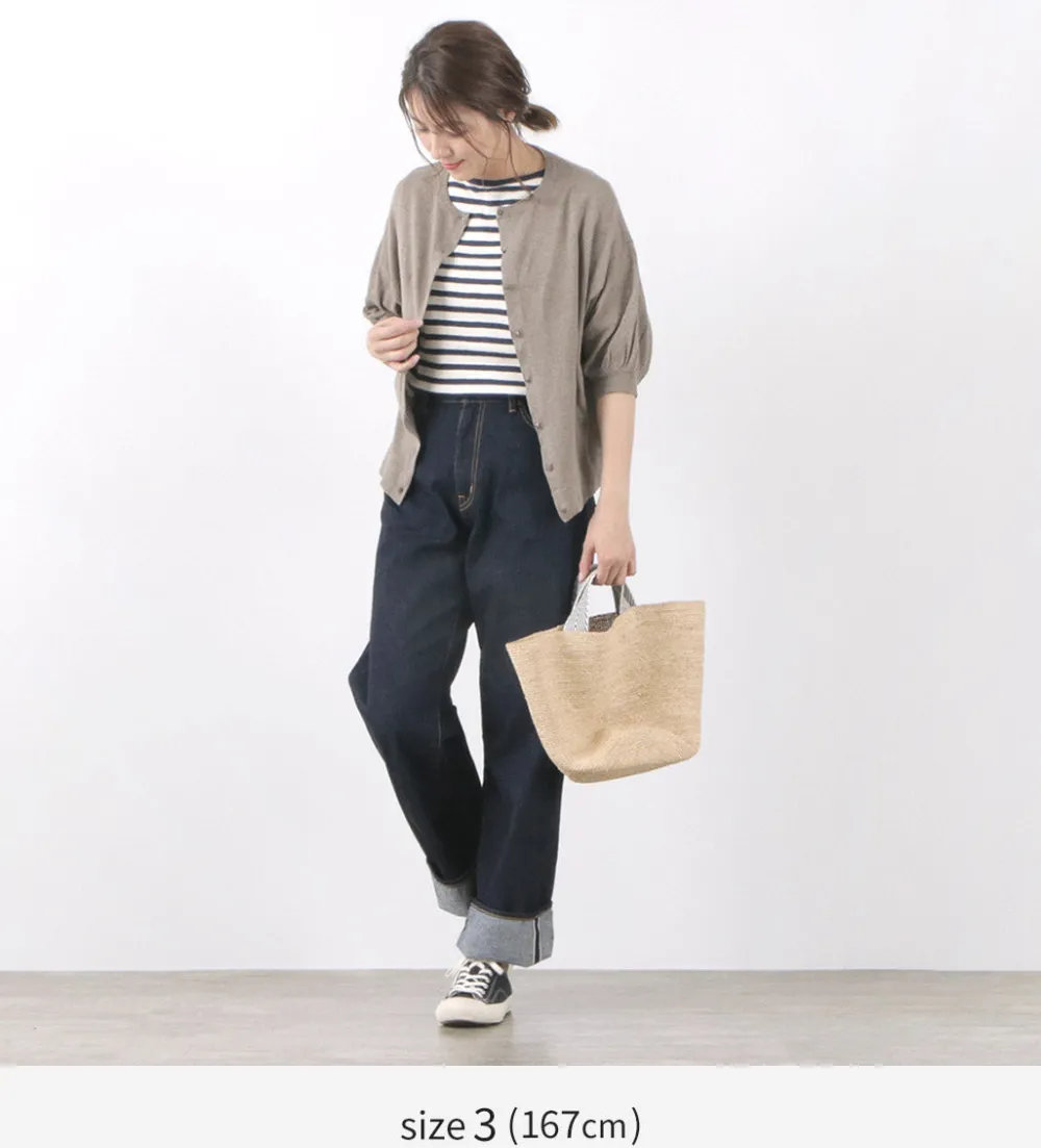 TIEASY T-Shirts^/ HDCS Boatneck Short Sleeve Striped Basque Shirt