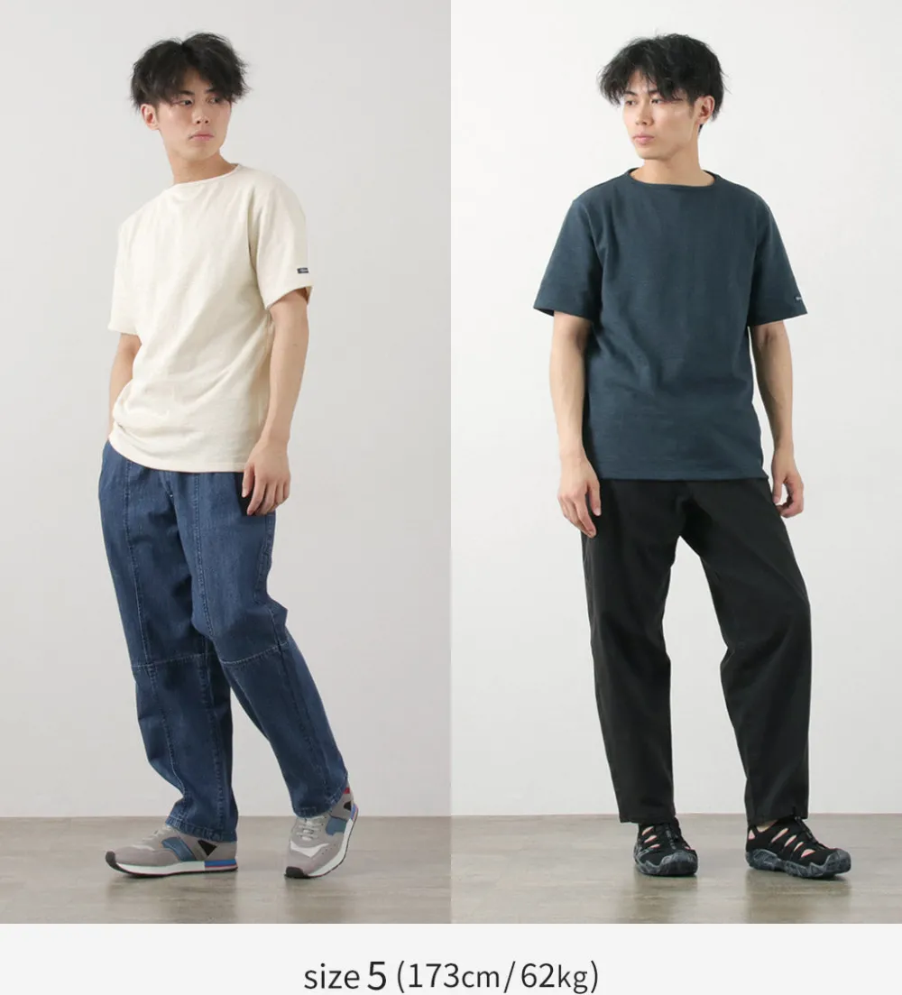 TIEASY T-Shirts^/ HDCS Boatneck S/S Basque Shirt