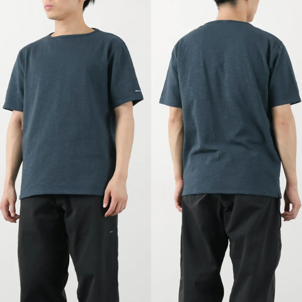 TIEASY T-Shirts^/ HDCS Boatneck S/S Basque Shirt