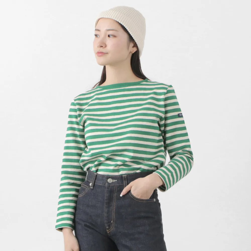 TIEASY T-Shirts^/ HDCS Boatneck Striped Basque Shirt